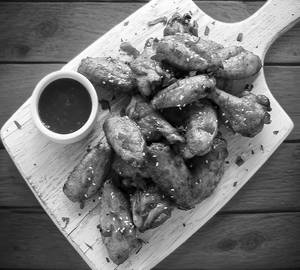 Crispy fried wings [6 pieces]