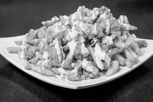 Cheese And Chicken Keema Fries