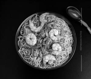 Hong Kong Noodles Prawns