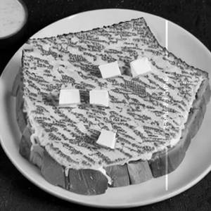 Cheese sandwich dahi