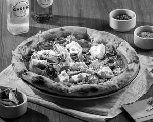 Prosciutto Ham With Burrata Pizza