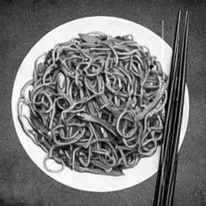 Veg Black Pepper Flat Noodles