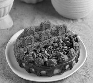 Half-N-Half Nutella Ferrero & Lotus Biscoff Cheesecake Small