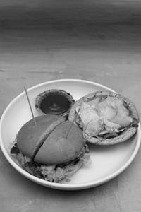Spicy Chicken & Herb Burger