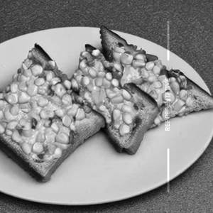 Mixed Corn Cheese Toast