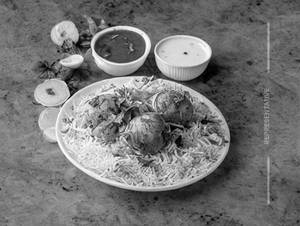 Egg Hyderabadi Biryani