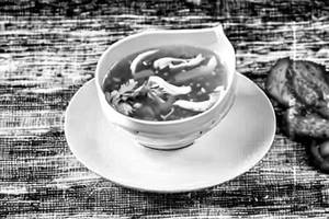 Chicken clear soup