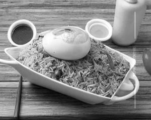 Egg Singapore Fried Rice