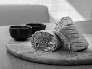 Mexican Fajita Vegiie Burrito