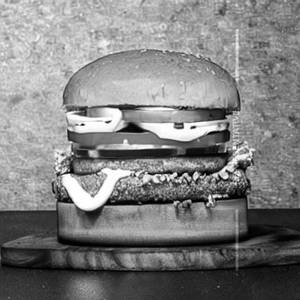 Fully loaded special burger