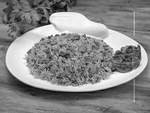 Schezwan Mushroom Fried Rice