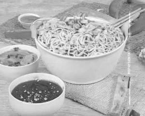 Egg Gravy Noodles