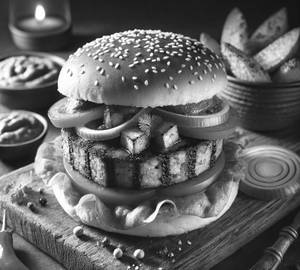 Paneer Tandoori Burger