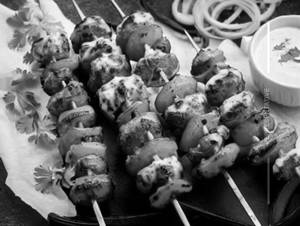 Stuffed Mushroom Tikka