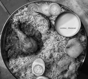 Chicken grilled biriyani