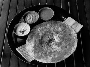 Ghee podi dosa