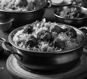 Mutton chukka biriyani