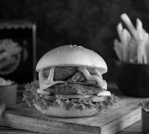 Double patty burger