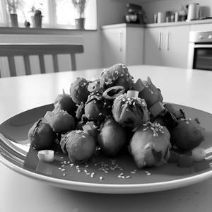 Vegetable Manchurian Dry
