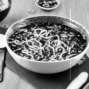 Veg Crazy Noodles Soup