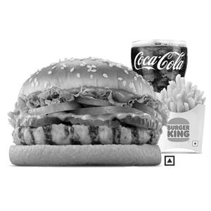 Flame-Grilled Chicken Whopper Deluxe(Reg. Size Bun) Combo (M)