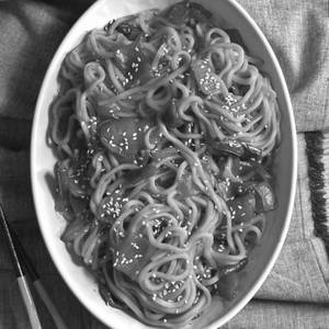 Veg Sweet & Sour With Noodles