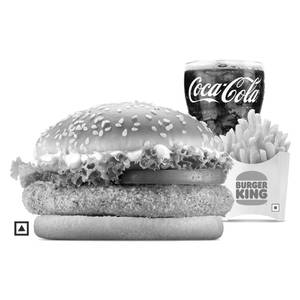 BK Chicken Burger Combo (M)