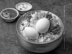 Egg biryani  [full]