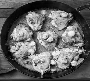 Boneless Garlic Chicken Half