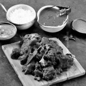 Duck curry fry