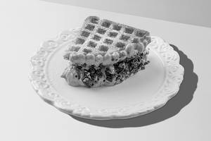 Bubblegum Oreo Waffle