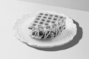 Oreo & Cream Waffle