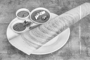 Paneer Onion Masala Dosa