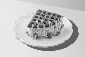 Red Velvet Waffle