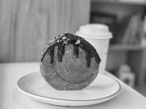 Choco Lava Spiral Croissant