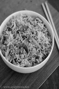 Mushroom Fried Rice