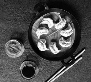 Classic Chicken Momo - Steamed