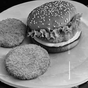 Aloo Tikki Cheese Burger