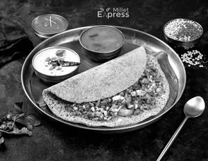 Multigrain Ghee Karam Onion Dosa