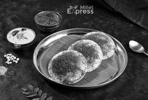 Millet Guntur Ghee Karam Idli (3 Pc)