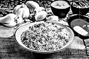 Veg Garlic Rice