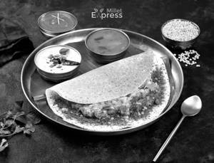 Millet Ghee Karam Masala Dosa