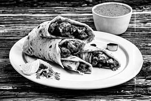 Cheese Chicken Tikka Roll