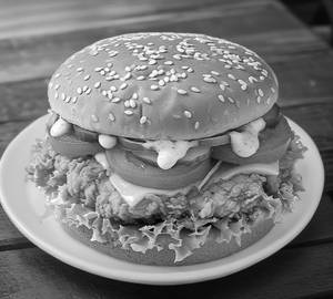 Chicken maxican zinggy burger