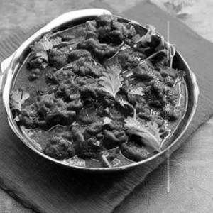 Mutton keema kaleji special
