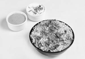 Hyderabadi Veg Dum Biryani In Bowl