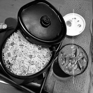 Veg Oriental Pot Fried Rice