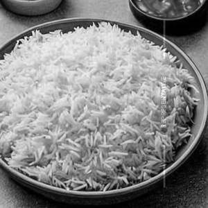 Plain rice