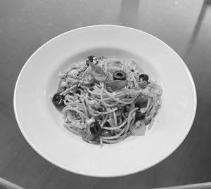 Chicken Aglio Olio Spaghetti