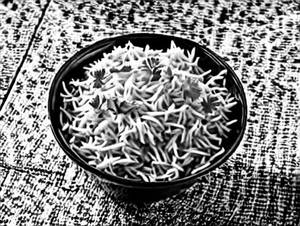 Brunt garlic rice